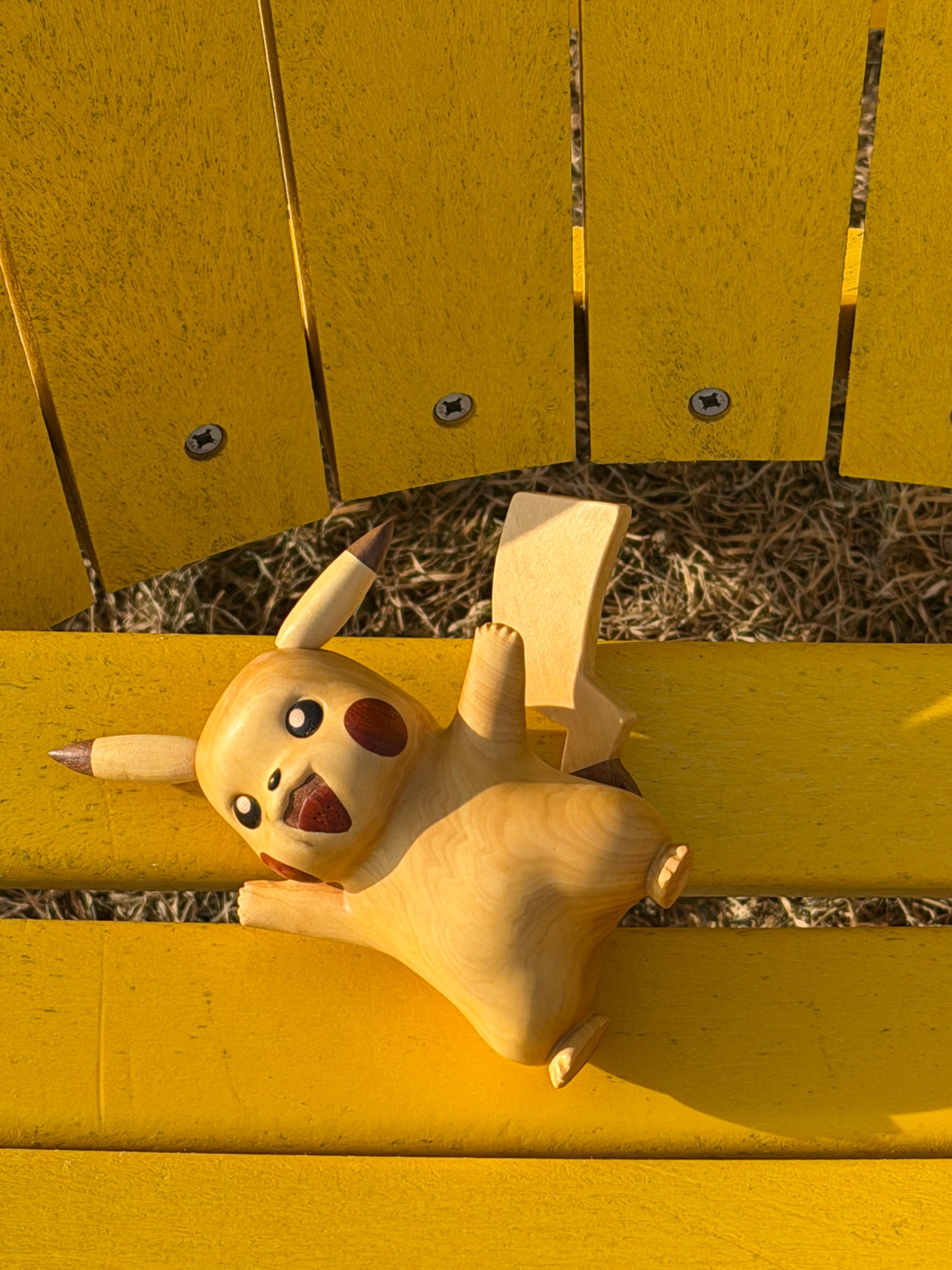 Wooden Charmander Figurine