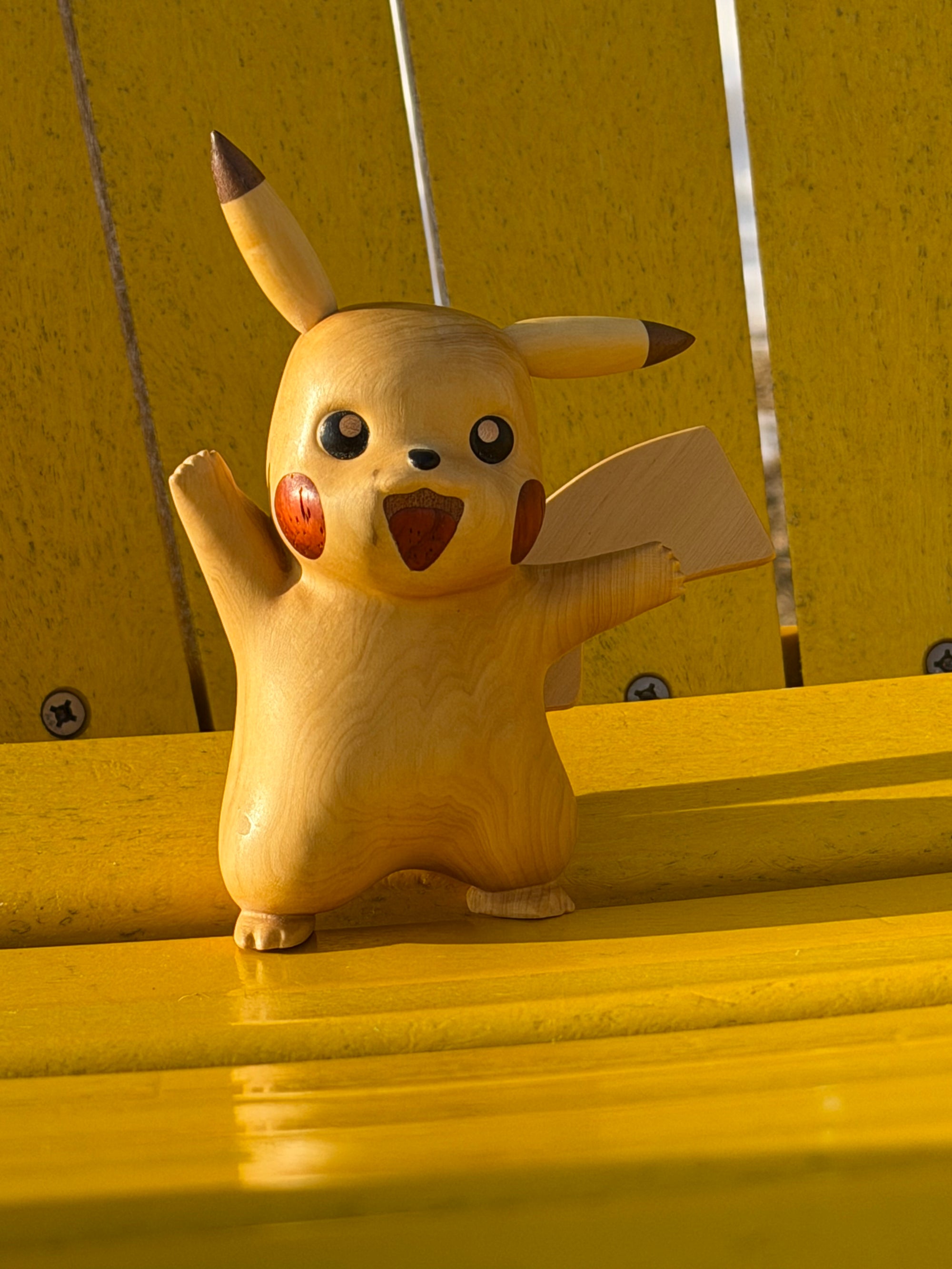Wooden Charmander Figurine