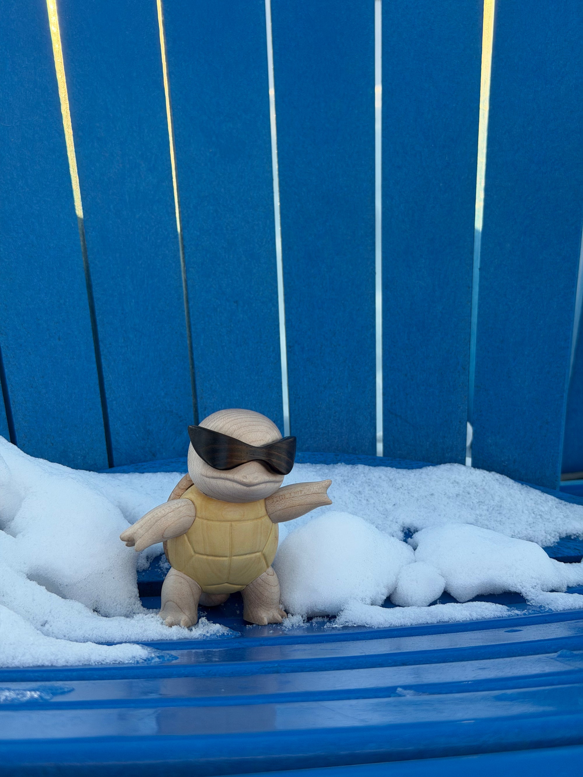 Wooden Figurine Squirtle