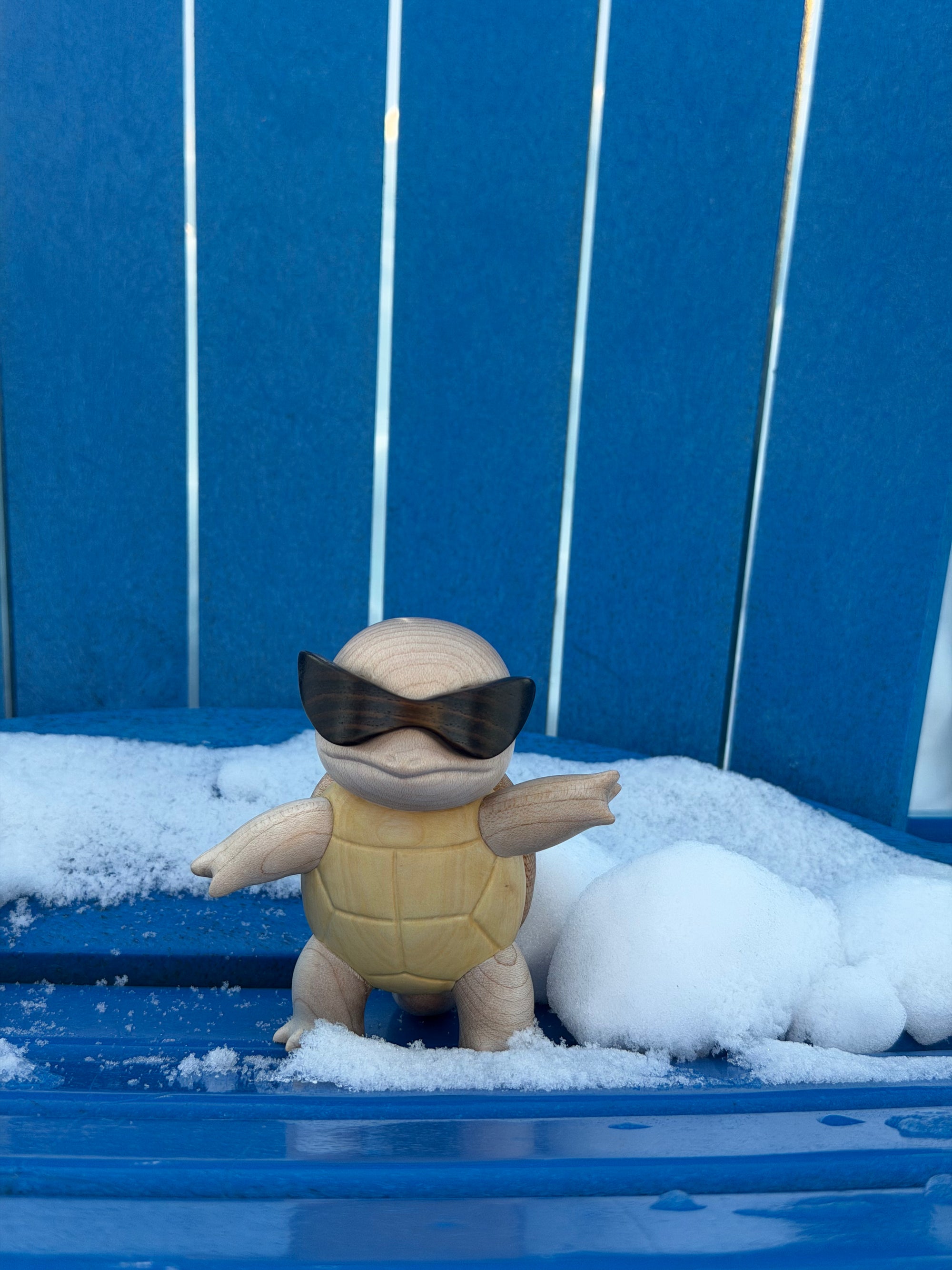 Wooden Charmander Figurine