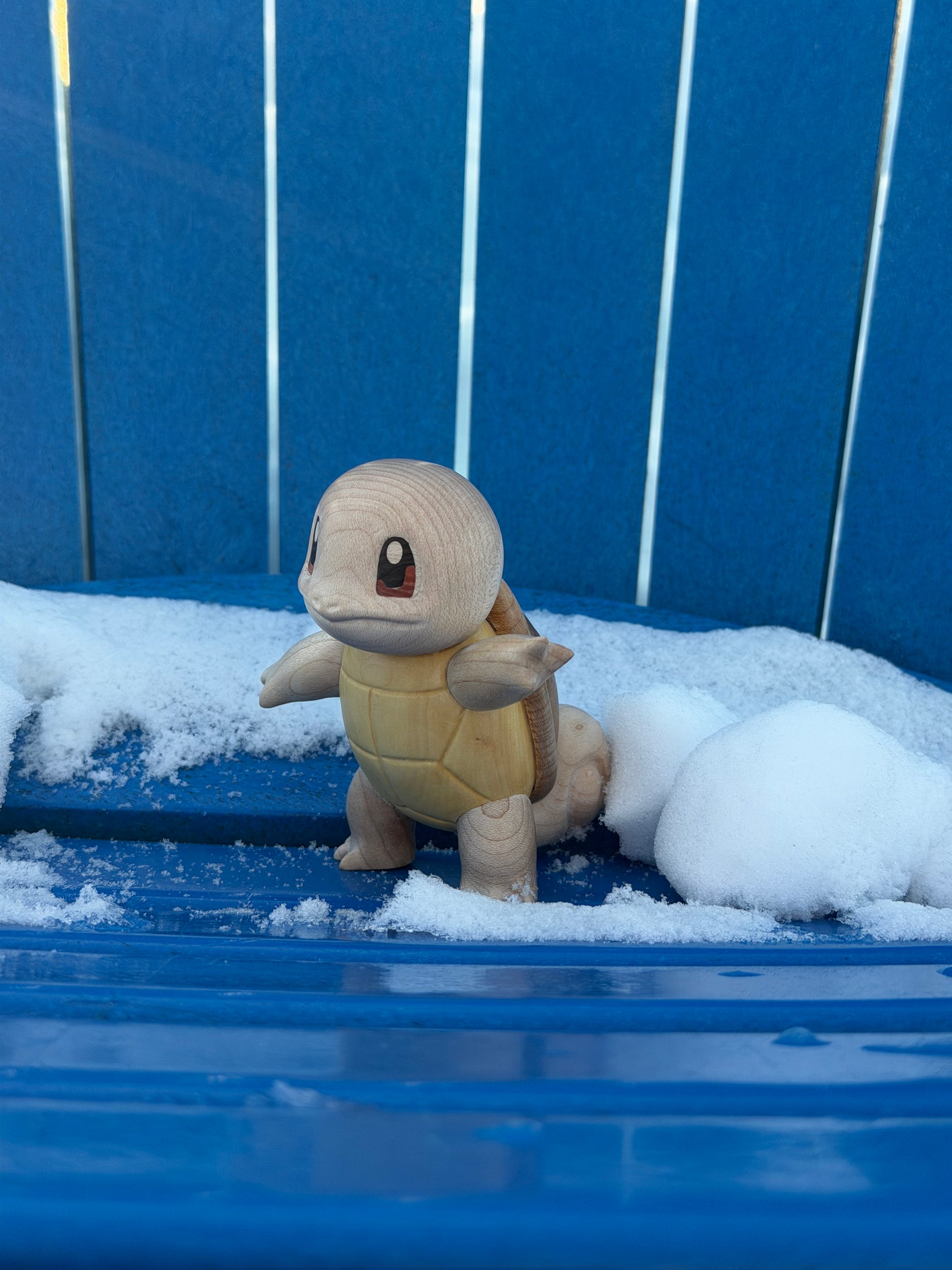 Wooden Charmander Figurine