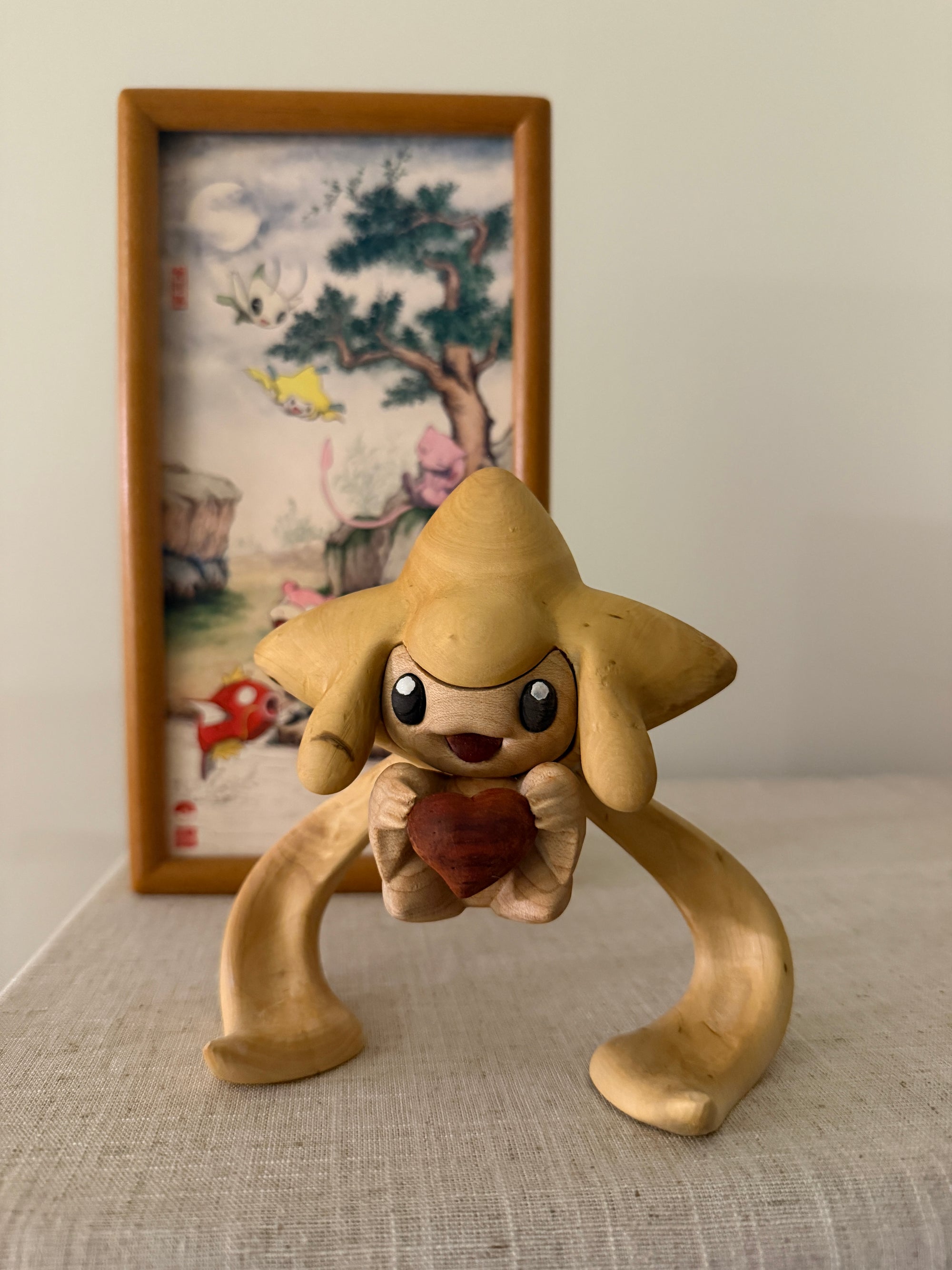 Wish Maker - Jirachi Wood Figures
