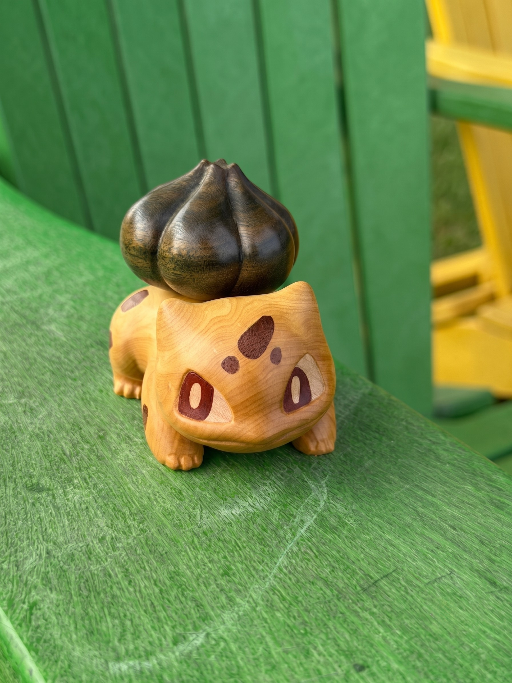 Wooden Charmander Figurine