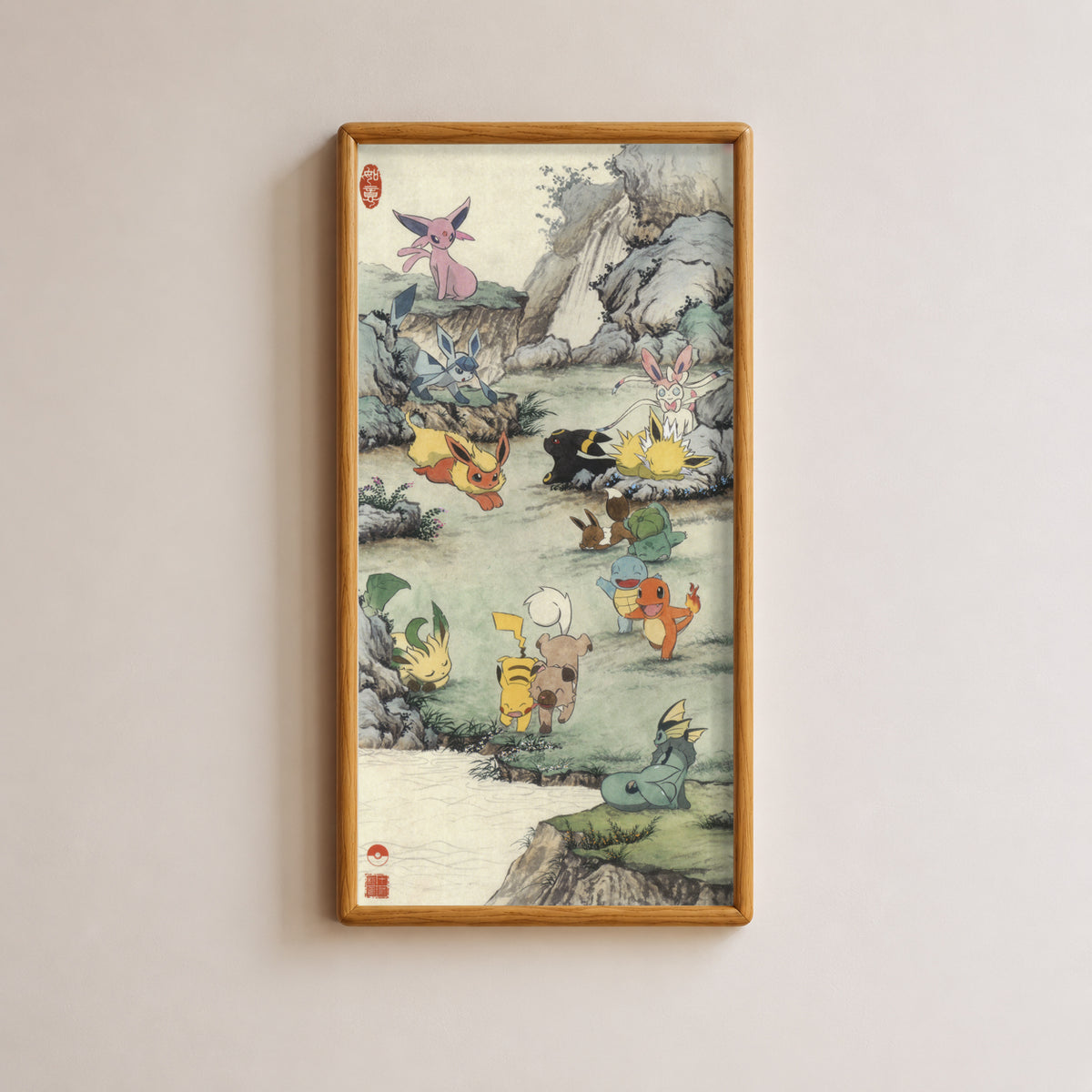 Paint No.1 — solid wood frame