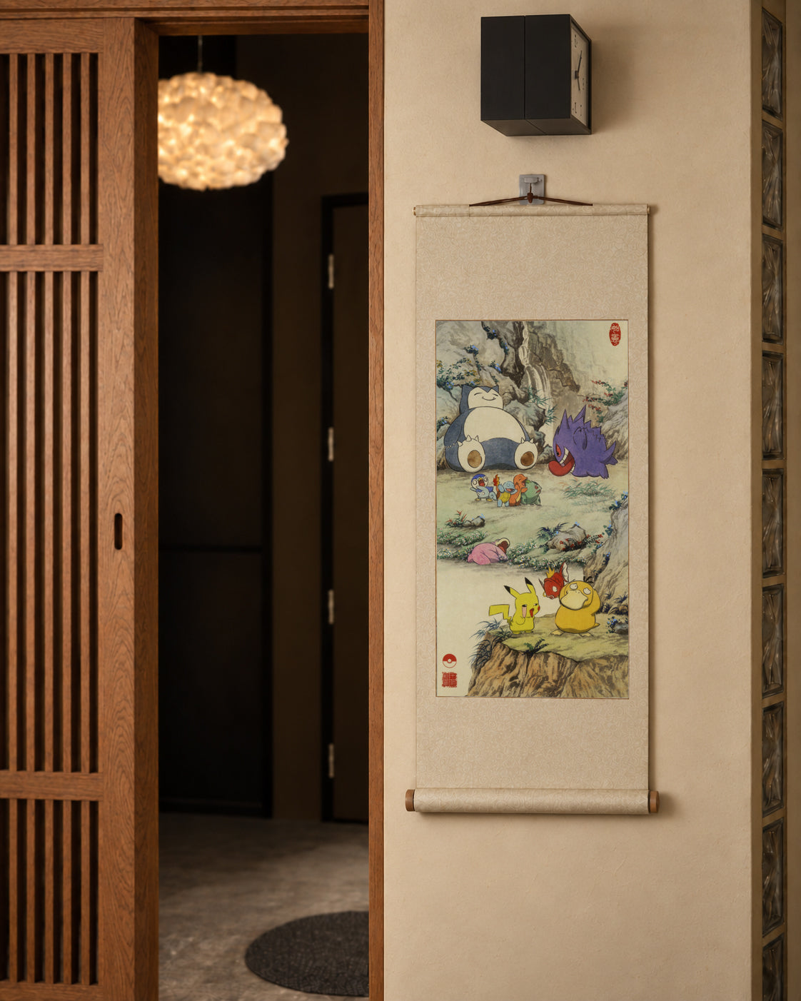 Paint No.2 — hanging scroll, front view