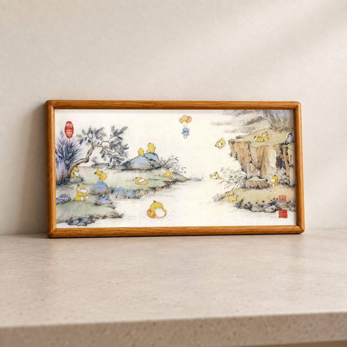 Paint No.3 — solid wood frame