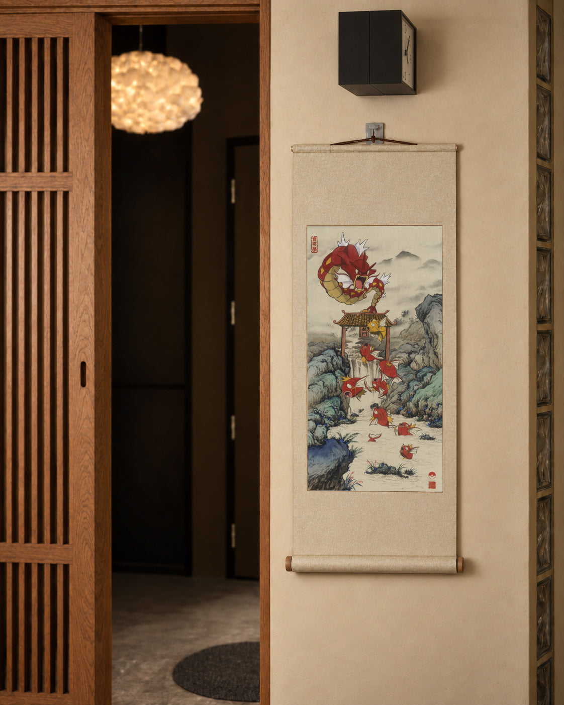 Paint No.04 — hanging scroll, front view