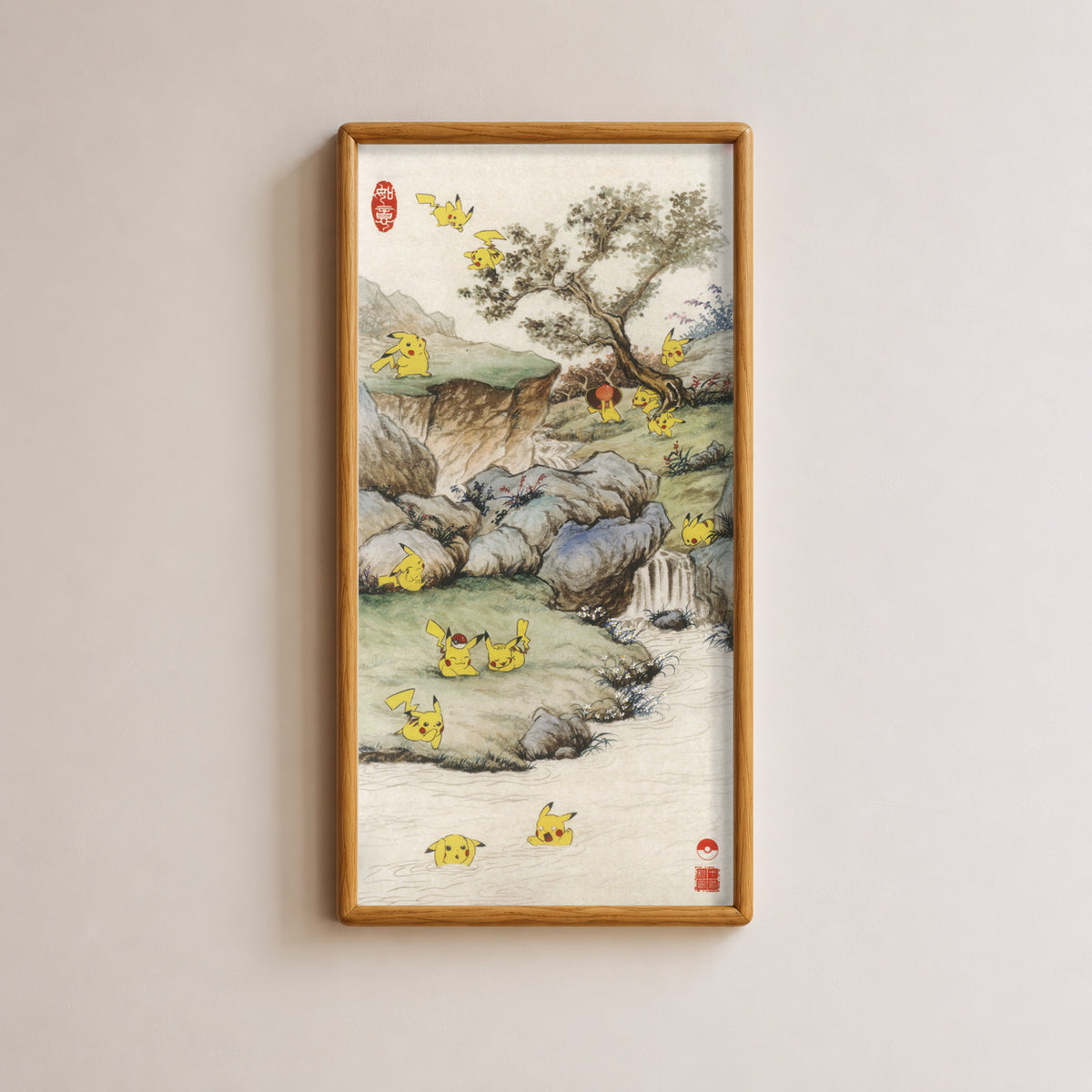 Paint No.9 — solid wood frame