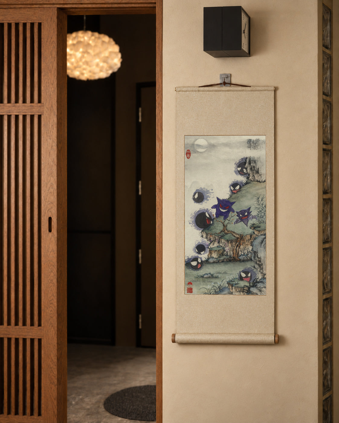 Paint No.14 — hanging scroll, front view