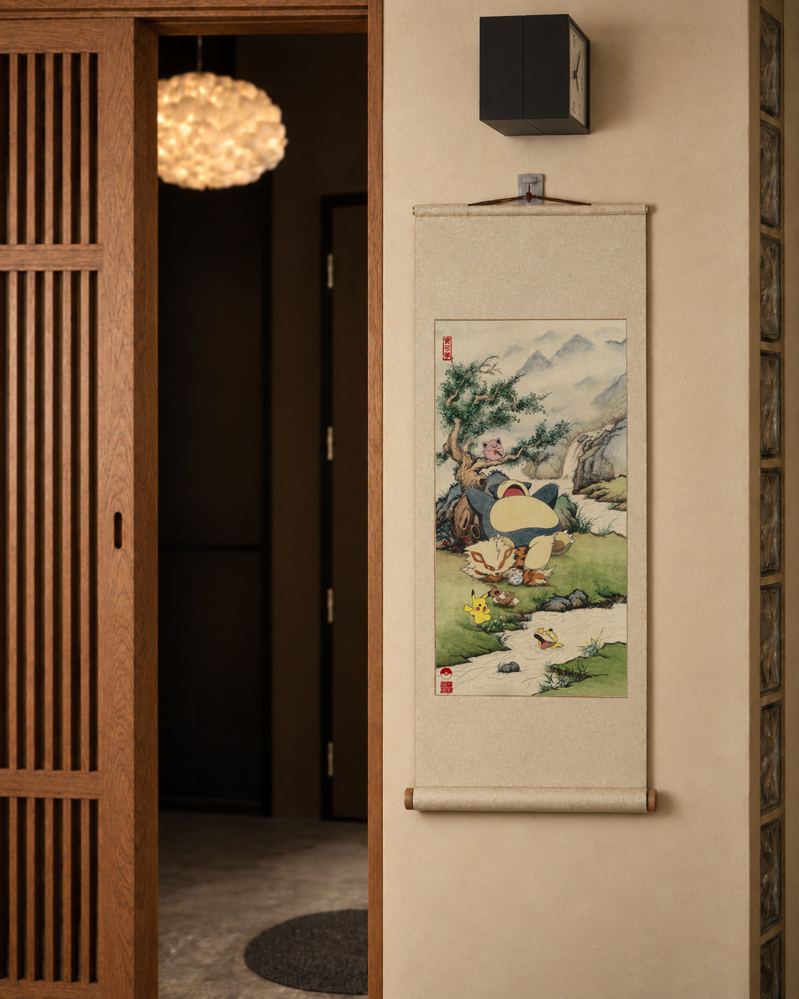 Paint No.20 — hanging scroll, front view