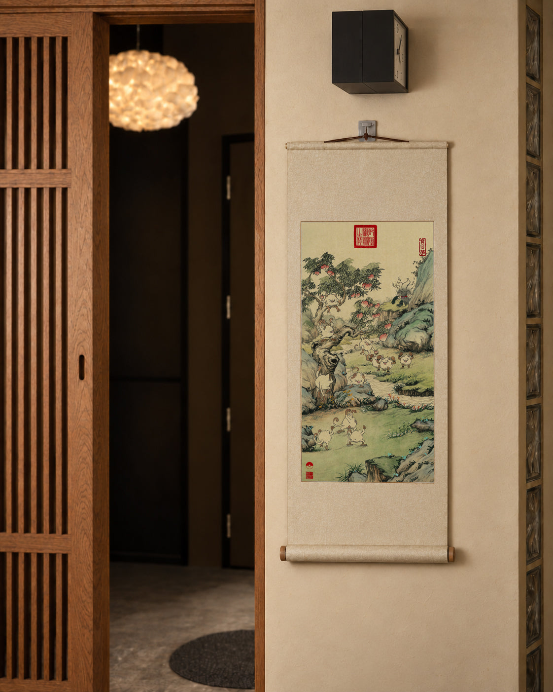 Paint No.21 — hanging scroll, front view