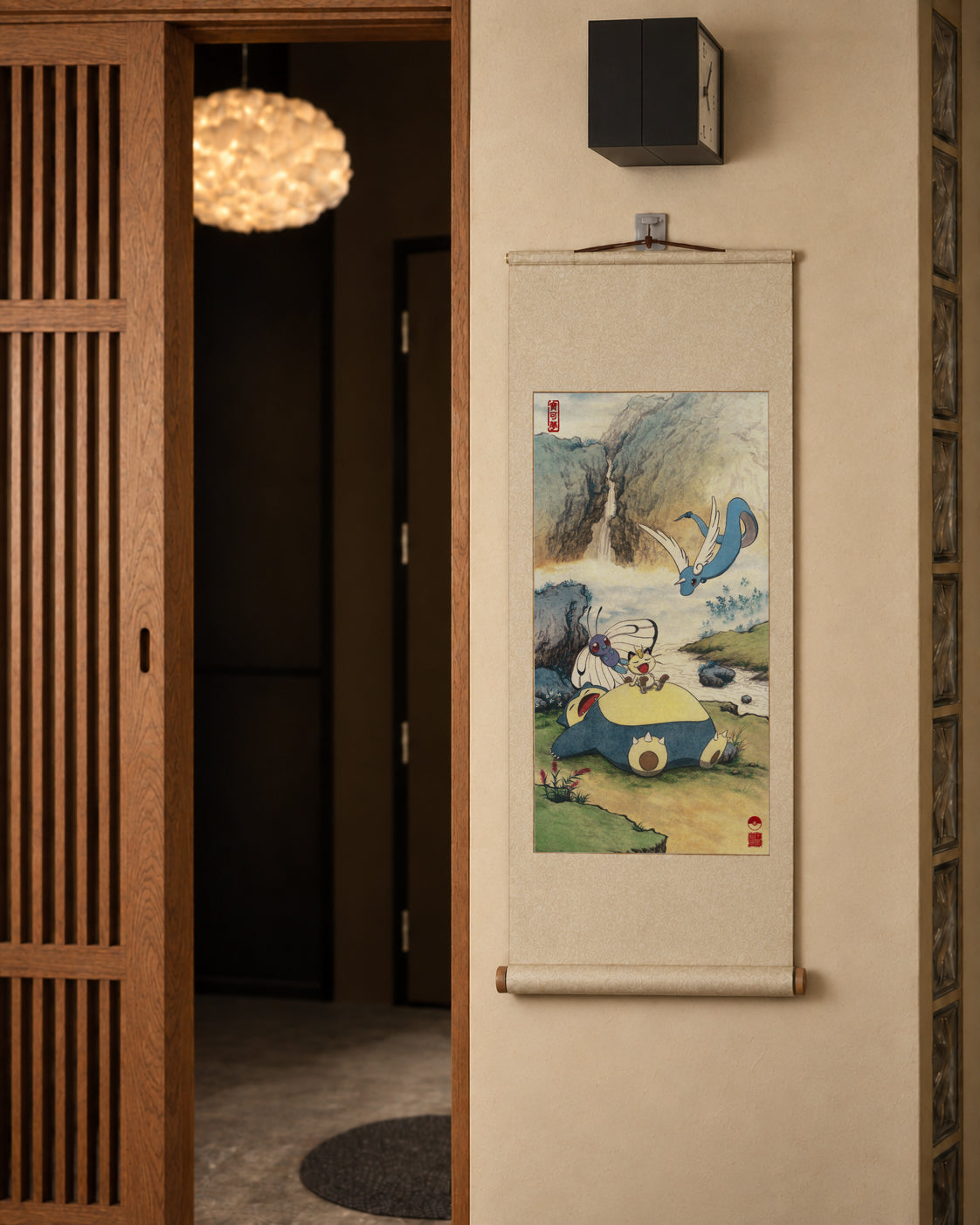 Paint No.22 — hanging scroll, front view