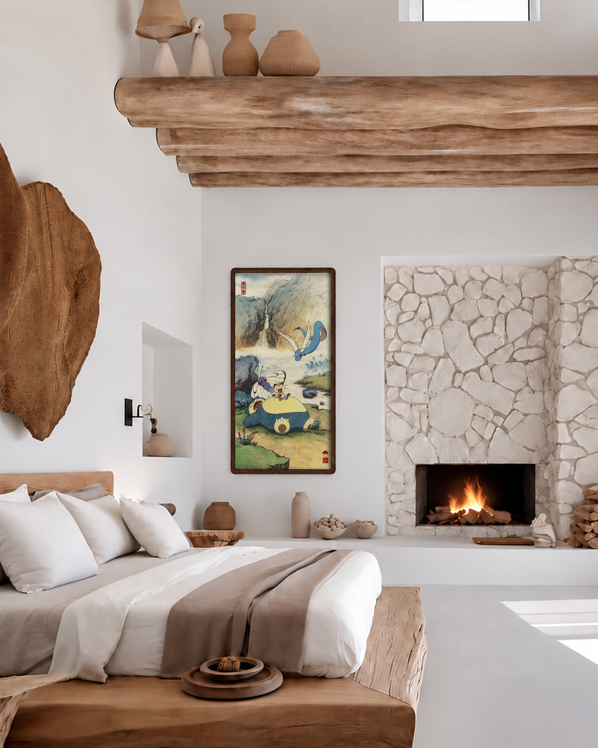 Paint No.22 — large solid wood frame in a room