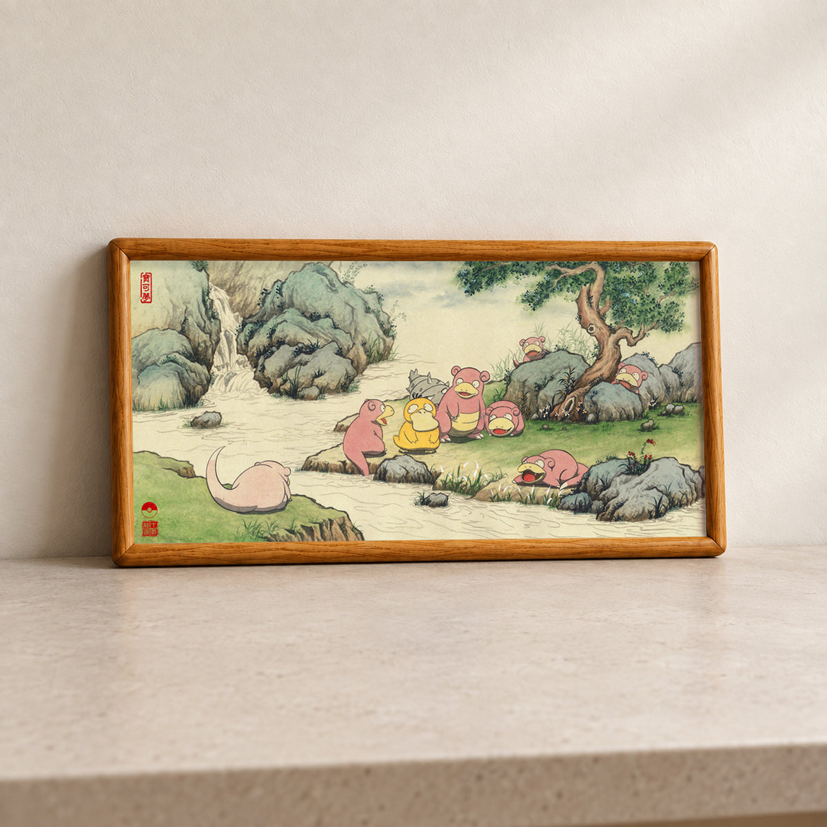 Paint No.23 — solid wood frame