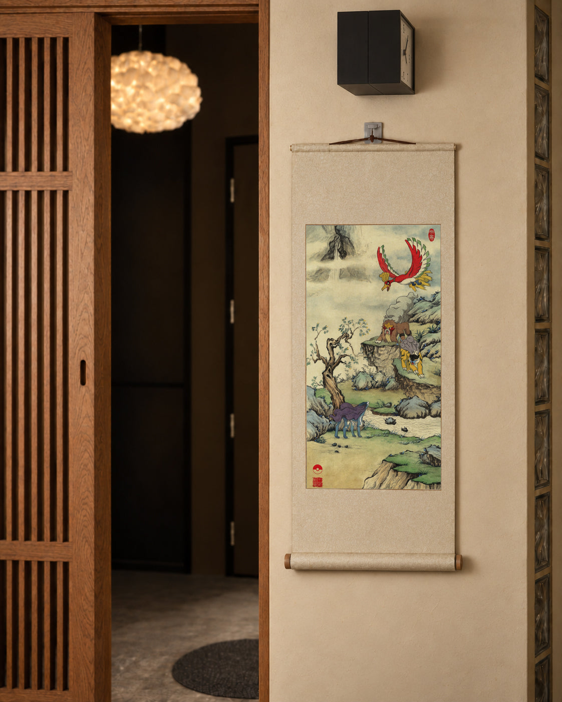 Paint No.24 — hanging scroll, front view