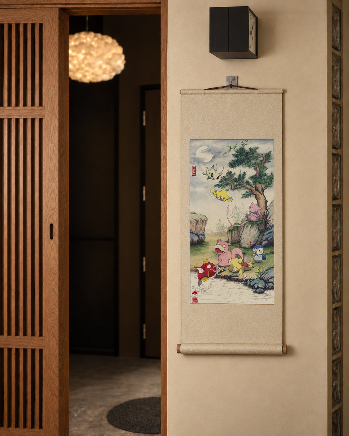 Paint No.26 — hanging scroll, front view