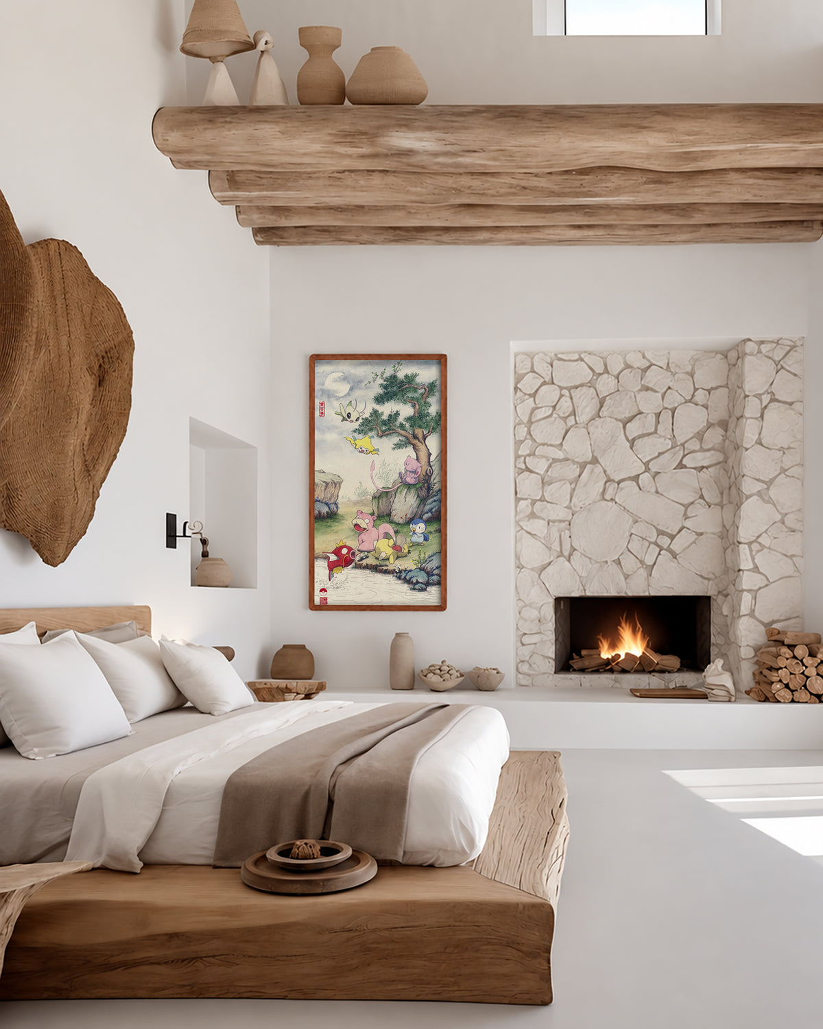 Paint No.26 — large solid wood frame in a room