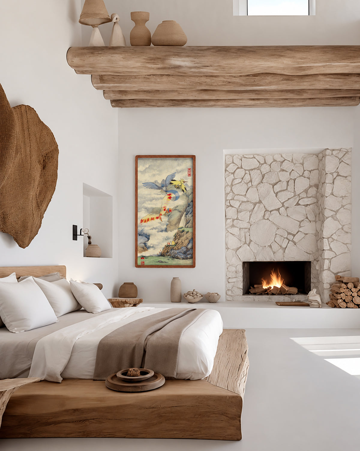 Paint No.30 — large solid wood frame in a room