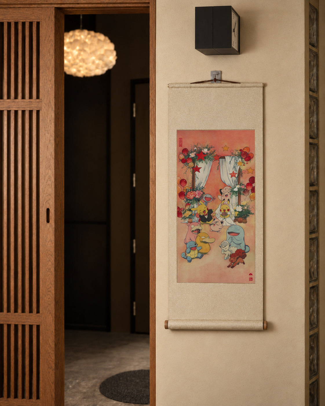 Paint No.36 — hanging scroll, front view
